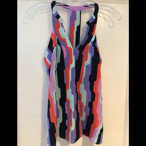 Annie Griffin Geometric Tank Top